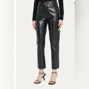 ✨Host pick✨Wilfred  Melina collection Faux  Leather Pants size 10